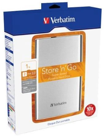 Kietasis diskas Išorinis diskas, 1TB Verbatim / V53023
