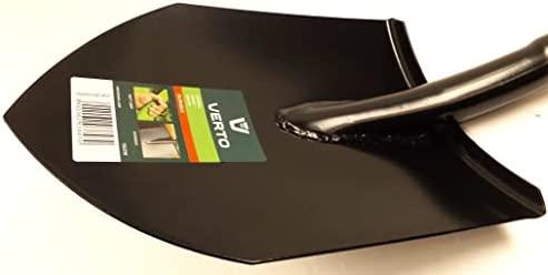 Szpadel Aštrus kastuvas, metalinė rankena, plastikinė rankena