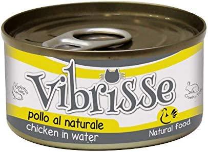 VIBRISSE konservai katėms vištiena sultinyje 70g 12vnt