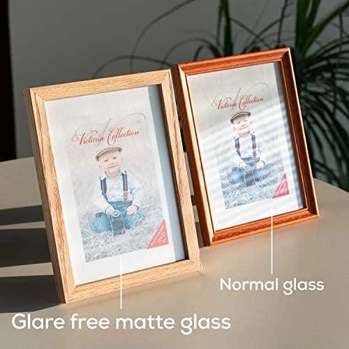 Victoria Collection Nuotraukų rėmelis Ąžuolinis 15x21cm matinis stiklas