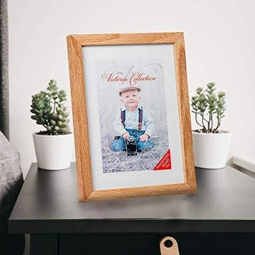 Victoria Collection Nuotraukų rėmelis Ąžuolinis 15x21cm matinis stiklas