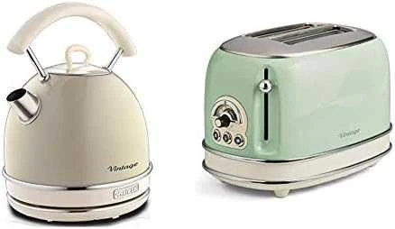 Ariete 2877/03 Standard virdulys, Nerūdijantis plienas, Kreminis, 2000 W, 360° rotational base, 1.7 L