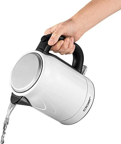 Virdulys CLoer Standard, Nerūdijantis plienas, Baltas/stainless steel, 2200 W, 360° rotational base, 1 L