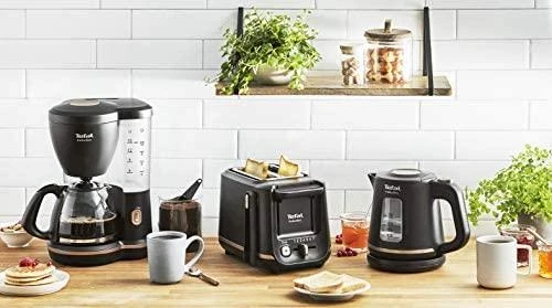 TEFAL | Virdulys | KI533811 | Electric | 2400 W | 1 L | Plastic | 360° rotational base | Juodas