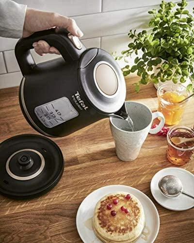 TEFAL | Virdulys | KI533811 | Electric | 2400 W | 1 L | Plastic | 360° rotational base | Juodas