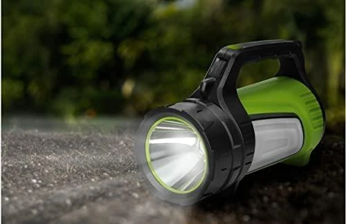 Orno Įkraunamas LED prožektorius 10W su powerbank ir akumuliatoriaus indikatoriumi