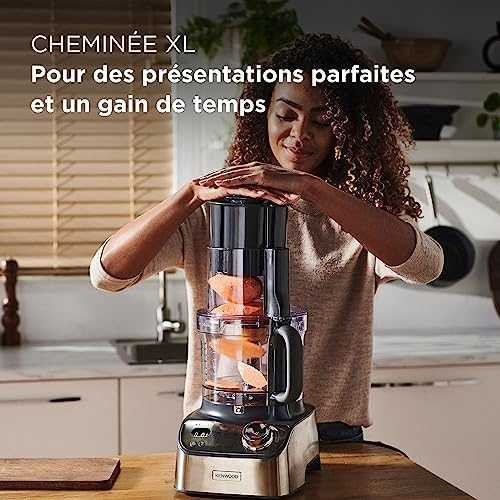 Virtuvinis kombainas Kenwood FDM72.990SS food processor 3 L Nerūdijantis plienas Built-in scales