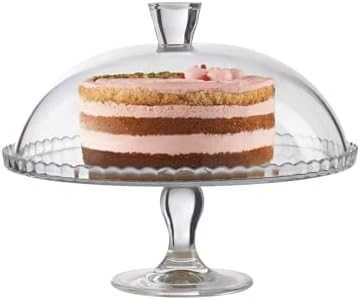 Secret de Gourmet stiklinė tortinė su dangčiu 32 cm
