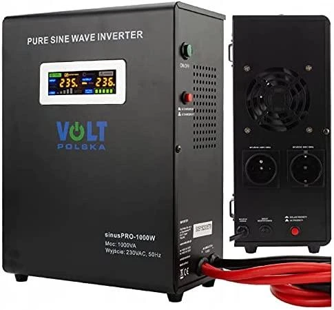 UPS MAITINTUVAS SINUS-PRO-1000W-12/230V 1000 VA VOLT Polska