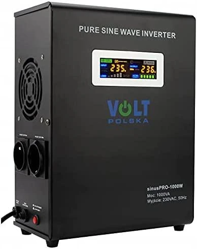 UPS MAITINTUVAS SINUS-PRO-1000W-12/230V 1000 VA VOLT Polska