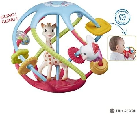 VULLI Sophie la girafe žaislas 6m+ Twistin'ball 230788F