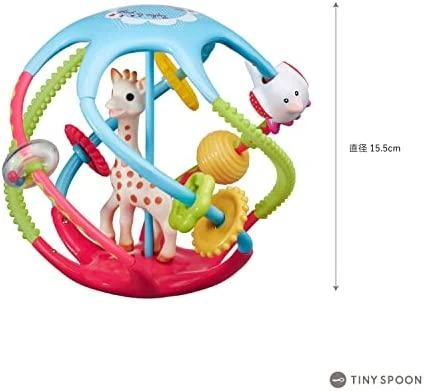 VULLI Sophie la girafe žaislas 6m+ Twistin'ball 230788F
