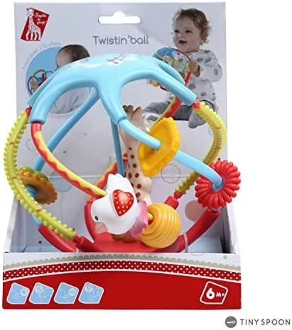 VULLI Sophie la girafe žaislas 6m+ Twistin'ball 230788F