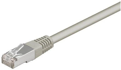 „Goobay“ | CAT 5e jungiamasis kabelis 50126, F/UTP | Pilkas RJ45 kištukas (8P8C) | RJ45 kištukas (8P8C)