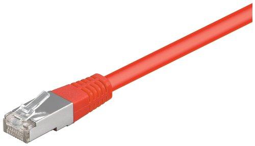 Goobay | CAT 5e patchable, F/UTP, raudona | Raudona