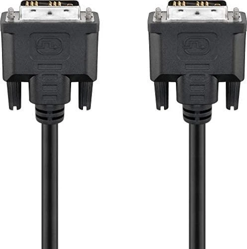 Wentronic Kabelis Goobay DVI-D – DVI-D 2m Juodas (50850)