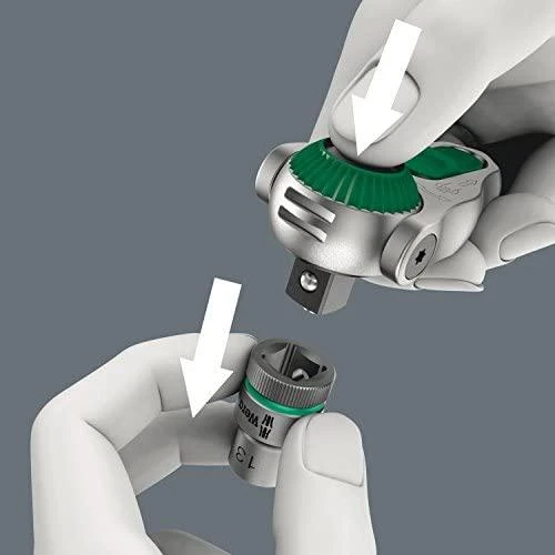 Wera 8100 SA 4 Zyklop sukimo raktų rinkinys, 1/4, 41 dalies