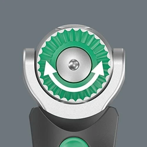 Grąžtas Terkšlė Wera 8009 Zyklop Pocket Imperial Set 1; 3/8''-1/4'' +? sukimo antgaliai