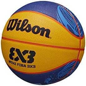 Krepšinio kamuolys Wilson Fiba 3x3 Junior geltona ir-mėlyna WTB1133XB (5)