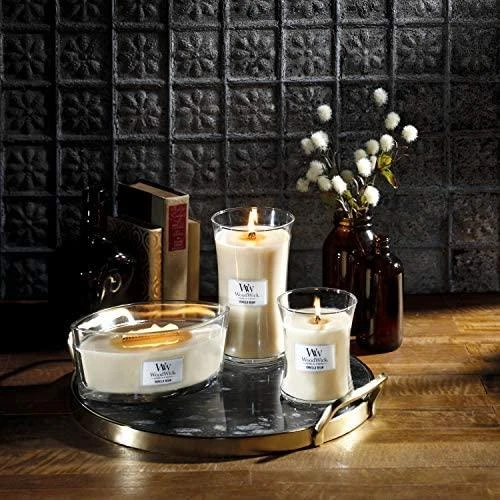 WoodWick Aromatinė žvakė (Vanilla Bean), 453,6 g