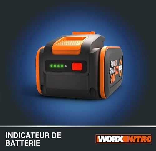 Akumuliatorius WORX 20V Li 4,0Ah WA3644