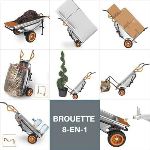 Worx 8 viename metalinis karuts WG050