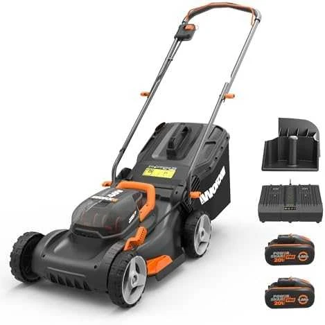 Akumuliatorinė vejapjovė WORX WG743E 2x20V 4Ah