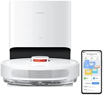 Dulkių siurblys - robotas  Xiaomi Robot Vacuum X10 EU su automatine dulkių išsiurbimo stotele