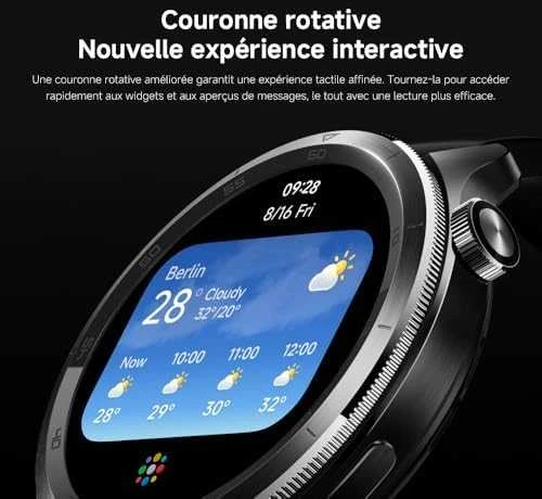 Išmanusis laikrodis Xiaomi Watch S4, Juodos spalvos