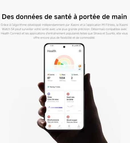 Išmanusis laikrodis Xiaomi Watch S4, Juodos spalvos