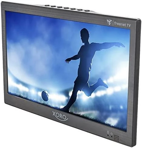 Automagnetola „Xoro PTL 1050 V2“, 10,1 colio (25,6 cm) DVB-T2 mini televizorius / „Freenet“