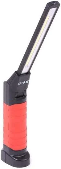 YATO įkraunamas žibintas COB LED 5W + 3W