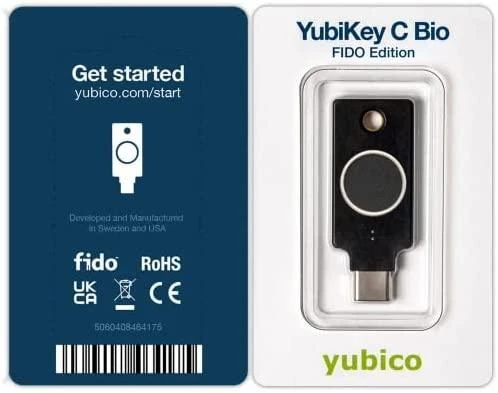 Yubico YubiKey BIO C (FIDO leidimas)
