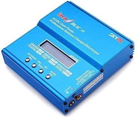 Akumuliatoriaus įkroviklis Li-Pol LiHV SkyRC IMAX B6AC v2 USB su įmontuotu maitinimu