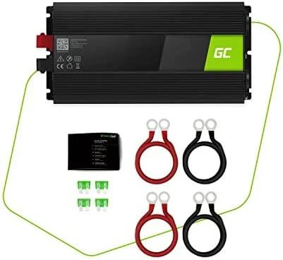 Inverteris 12V/230V 1500W/3000W Modifikuota sinusinė išėjimo įtampa Green Cell