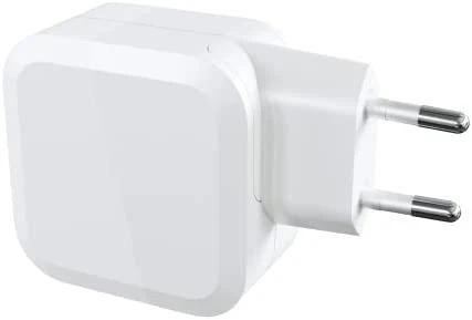 Green Cell Žalias Cell Žalias Cell įkroviklis 65W GaN GC PowerGan - 2x USB-C, 1x USB-A - baltas
