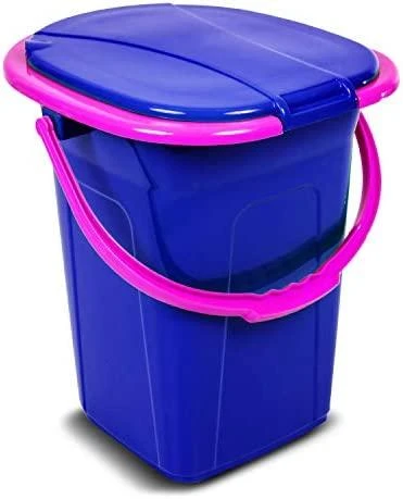 GreenBlue GB320 nešiojamas kempingo tualeto tualeto kibiras, 19 l talpos, su rankena