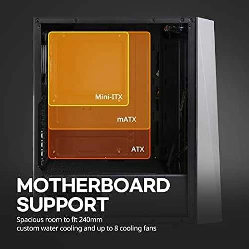 Zalman S4 Plus „Midi Tower“ Juoda