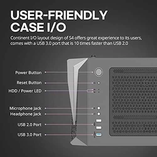 Zalman S4 Plus „Midi Tower“ Juoda
