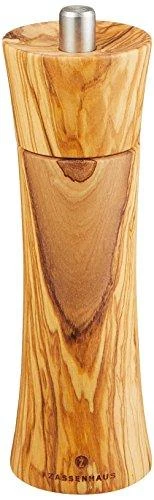 Zassenhaus 22230 druskos malūnas Frankfurtas 18 cm, alyvuogių mediena