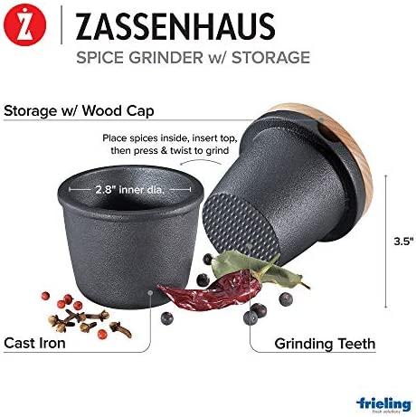 Zassenhaus Ketinė grūstuvė prieskoniams