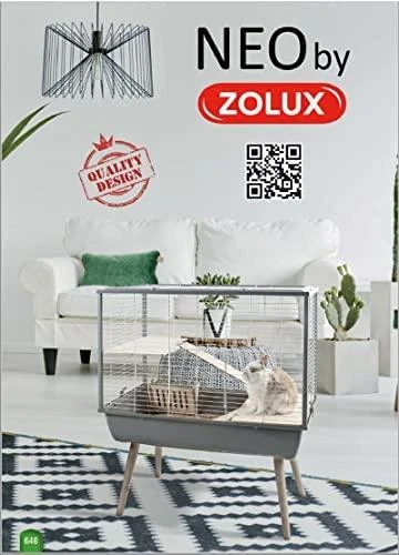 Zolux Neo Cosy Käfig für große Nagetiere, 80 cm