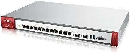 Šakotuvas Zyxel Ugniasienė ATP700-EU102F ATP 12Gigabit User 2xSFP 2xUSB 1Y Bundle