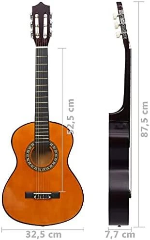 Klasikinė gitara pradedantiesiems, 1/2 34", amerikinė liepa