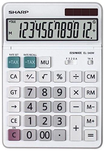 Sharp EL340W skaičiuotuvas su dideliu ekranu