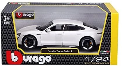 BBURAGO 1:24 automodelis Porsche Taycan Turbo S, 18-21098