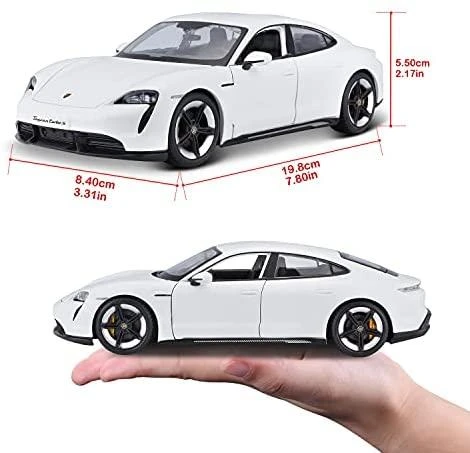 BBURAGO 1:24 automodelis Porsche Taycan Turbo S, 18-21098