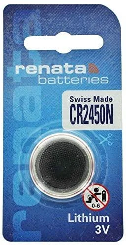 Renata CR2450N 3V 540mAh elementas, 1 vnt.