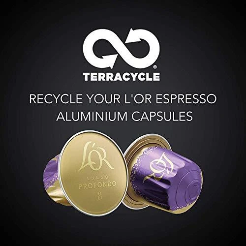 Kavos kapsulės L'OR Profondo, 10x52g