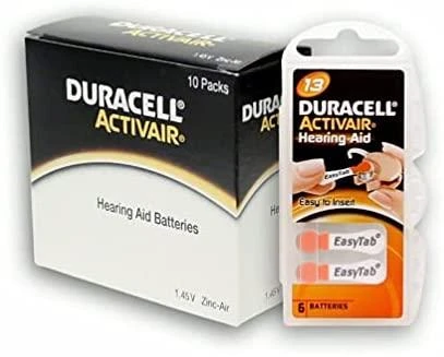 DURACELL DA13 N6 Elementai klausos ap.